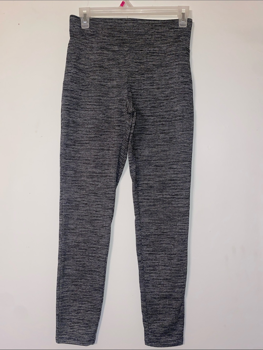 Express Black & Gray Marled Leggings